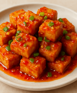 Crispy Tofu with Chili Sauce